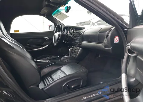 2002 Porsche Boxster S from USA, damaged, VIN WP0CB29862U661765